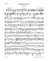 Beethoven Symphony No 1 in C major Opus 21 Violin 1 Part