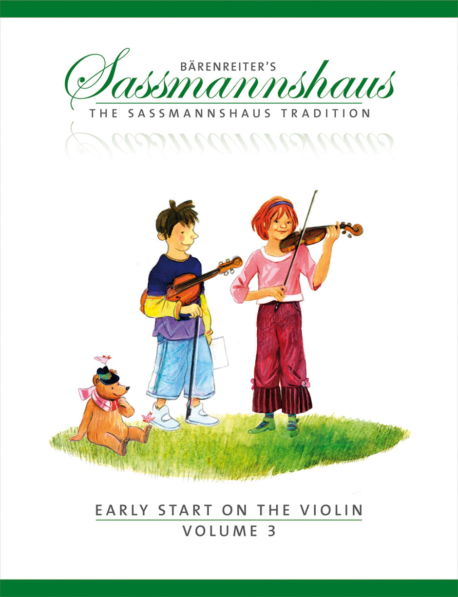 Sassmannshaus - Early Start on the Violin, Volume 3