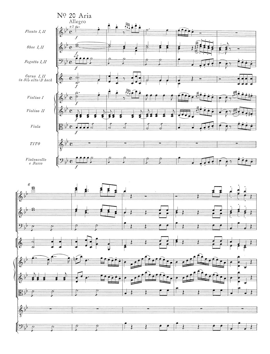 Mozart La clemenza di Tito K. 621 (Study Score)