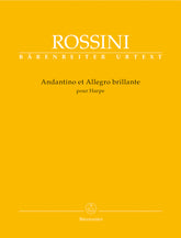 Rossini Andantino et Allegro brillante pour Harpe