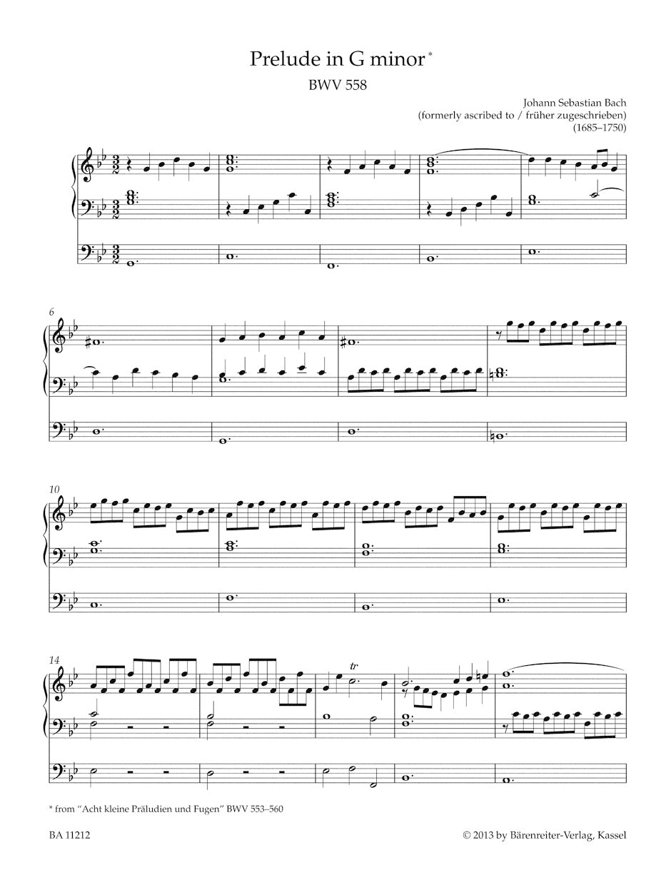 An Easy Bach Organ Album -Original Works and Arrangements-