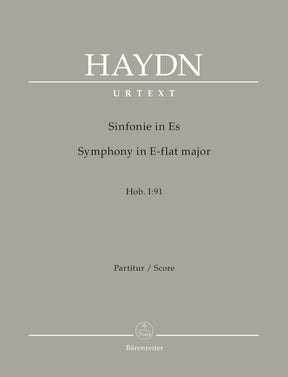 Haydn Symphony Nr. 91 E-flat major Hob. I:91