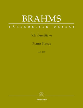 Brahms Piano Pieces op. 118