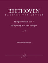 Beethoven Symphony Nr. 6 F major op. 68 "Pastorale" Critical Commentary