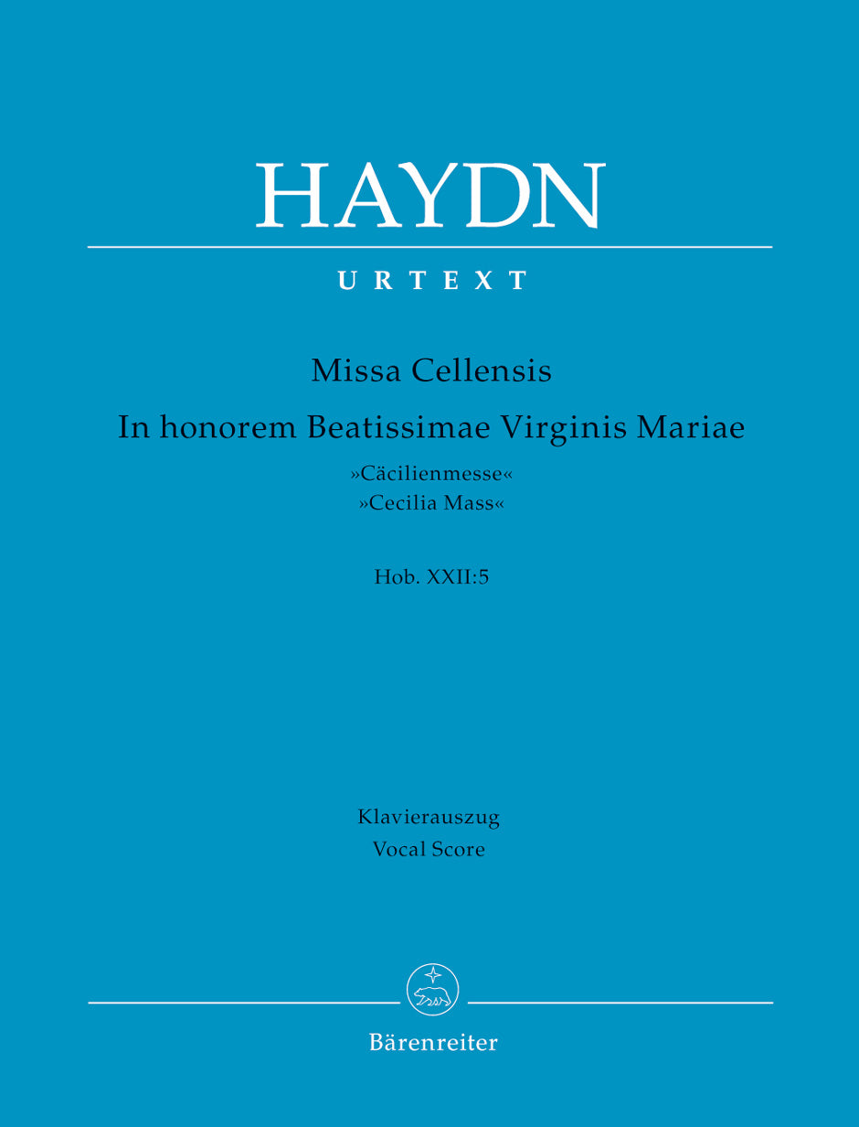 Haydn Missa Cellensis in honorem Beatissimae Virginis Mariae Hob.XXII:5 "Cecilia Mass"