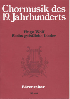 Wolf 6 Geistliche Lieder