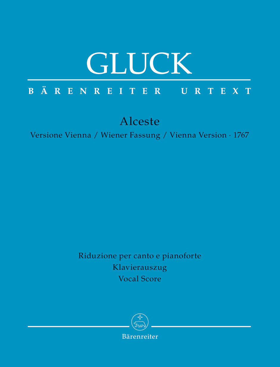 Gluck Alceste -Tragedia per musica in three acts- (Vienna version 1767)