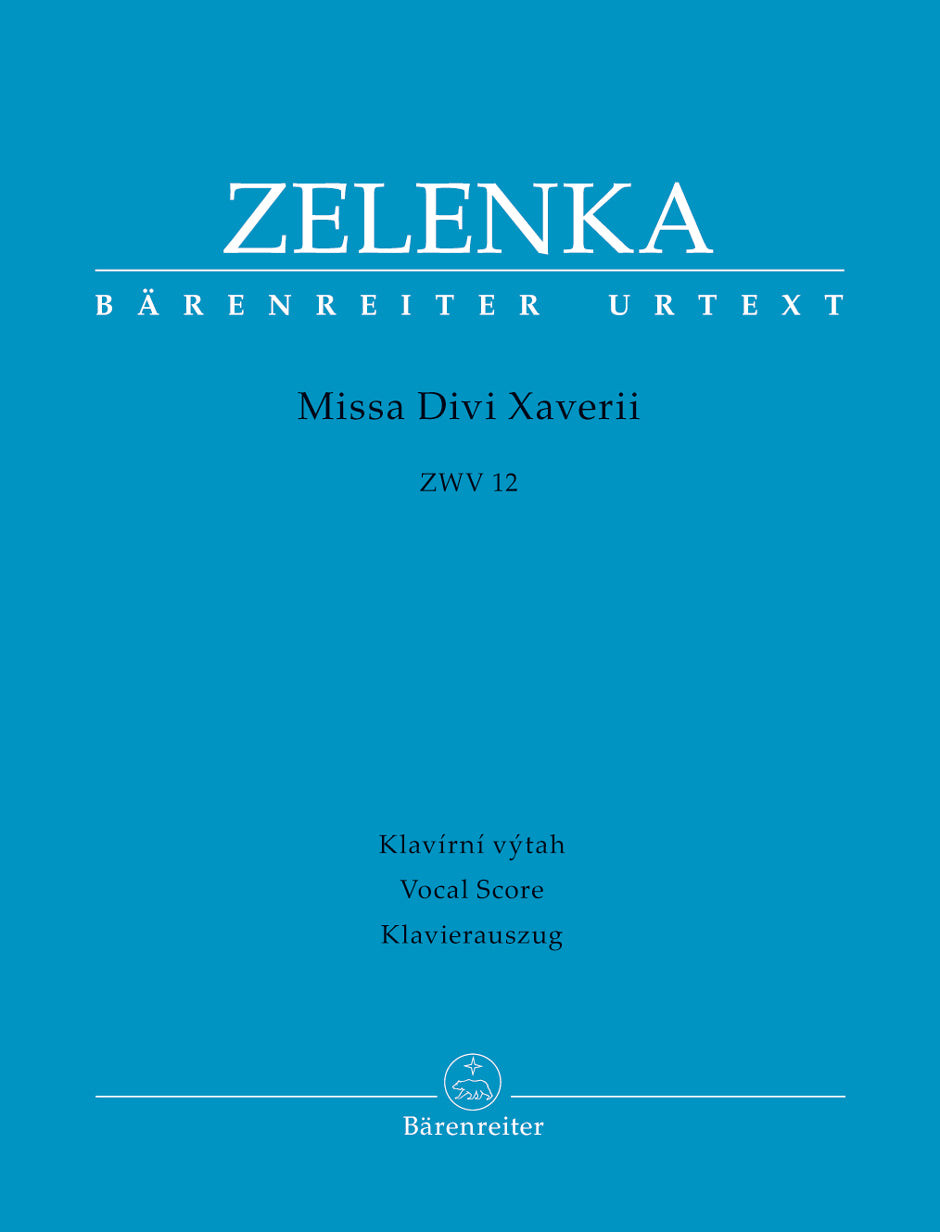 Zelenka Missa Divi Xaverii ZWV 12