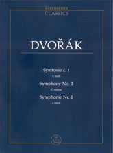 Dvořák: Symphonie Nr. 1 c-Moll (Study Score)