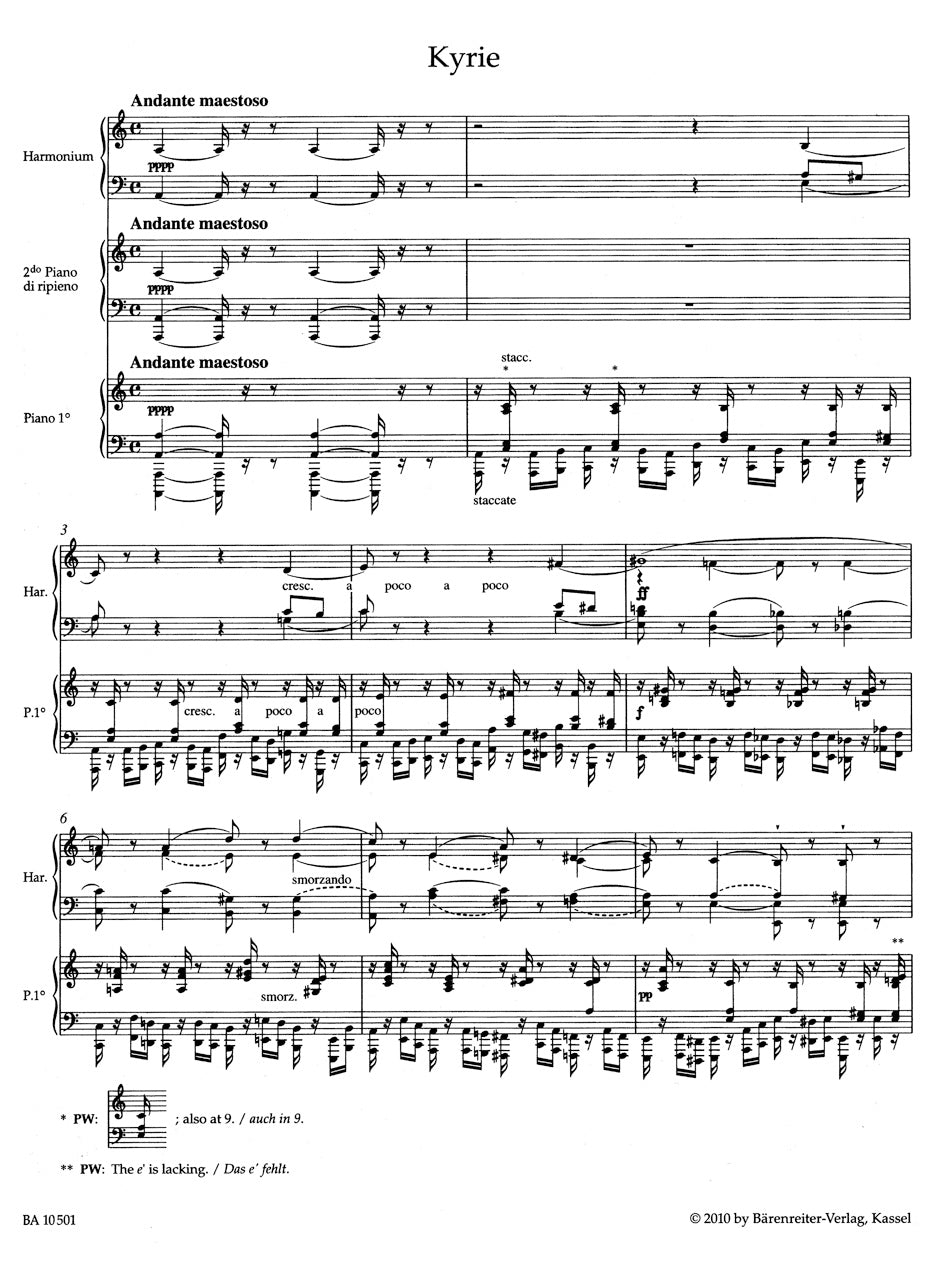 Rossini Petite Messe solennelle