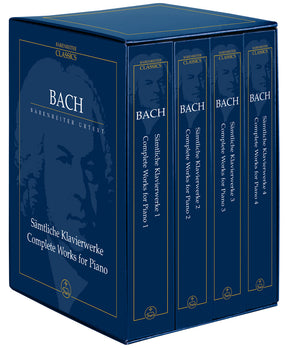 Bach Complete Piano Solo Works Study Scores