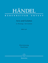 Handel Acis and Galatea HWV 49a (1st version)
