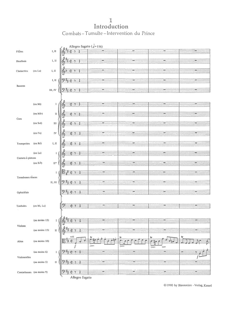 Berlioz Roméo et Juliette op. 17 Hol. 73 -Symphonie dramatique- Study Score