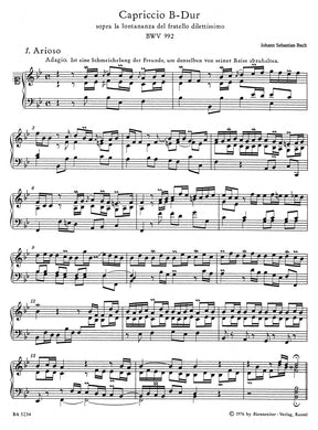 Bach Miscellaneous Works for Piano III BWV 992, 993, 989, 963, 820, 823, 832, 833, 822, 998