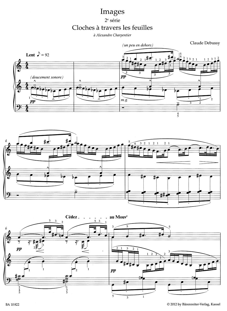 Debussy Images -2nd series-