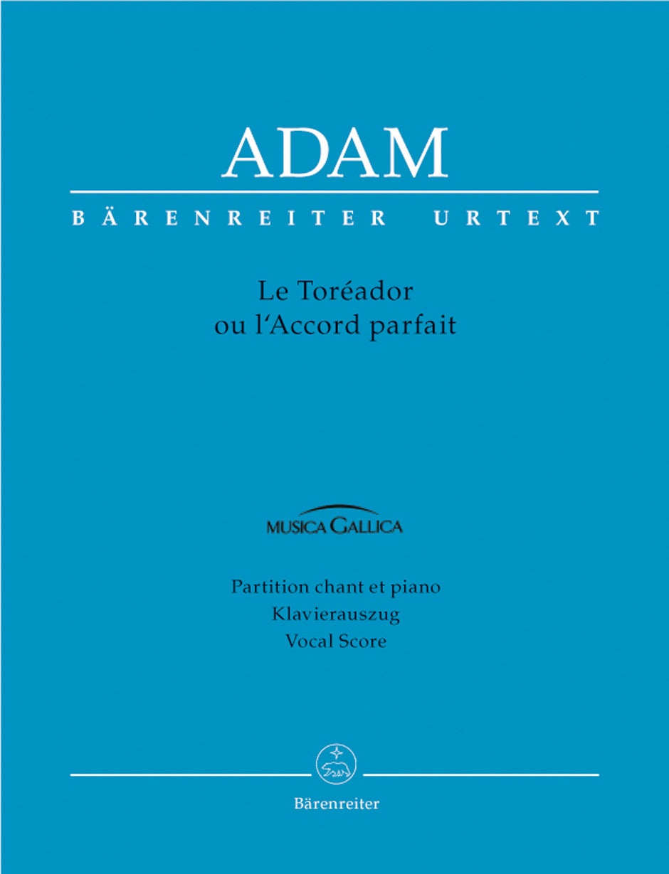 Adam Le Toreador ou l'Accord parfait -Opera bouffon in two acts-