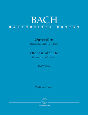 Bach Orchestral Suite (Overture) C major BWV 1066