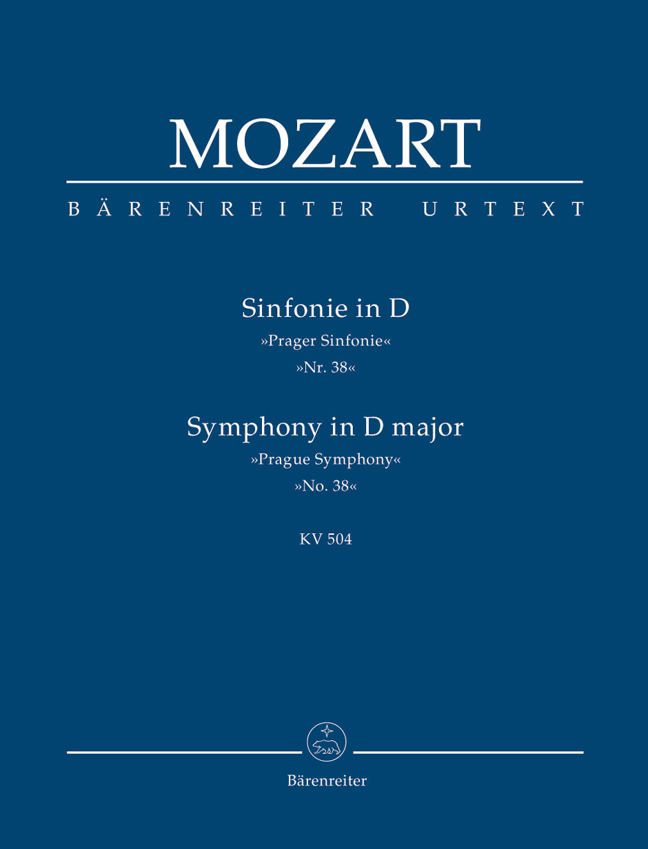 Mozart Symphony no. 38 in D major K. 504 "Prague Symphony"