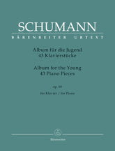 Schumann 43 Piano Pieces for the Young op. 68 -Album for the Young-