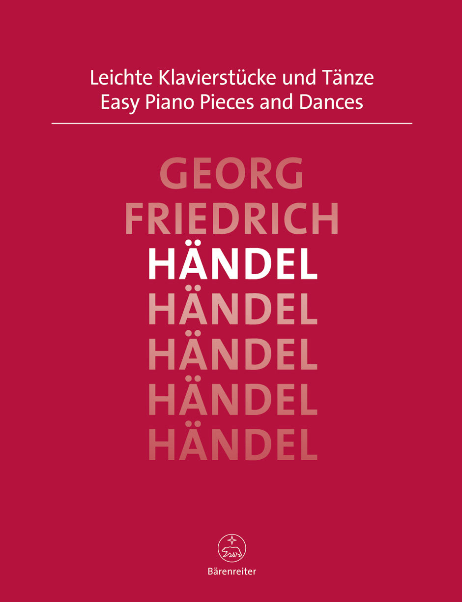 Handel Easy Piano Pieces and Dances