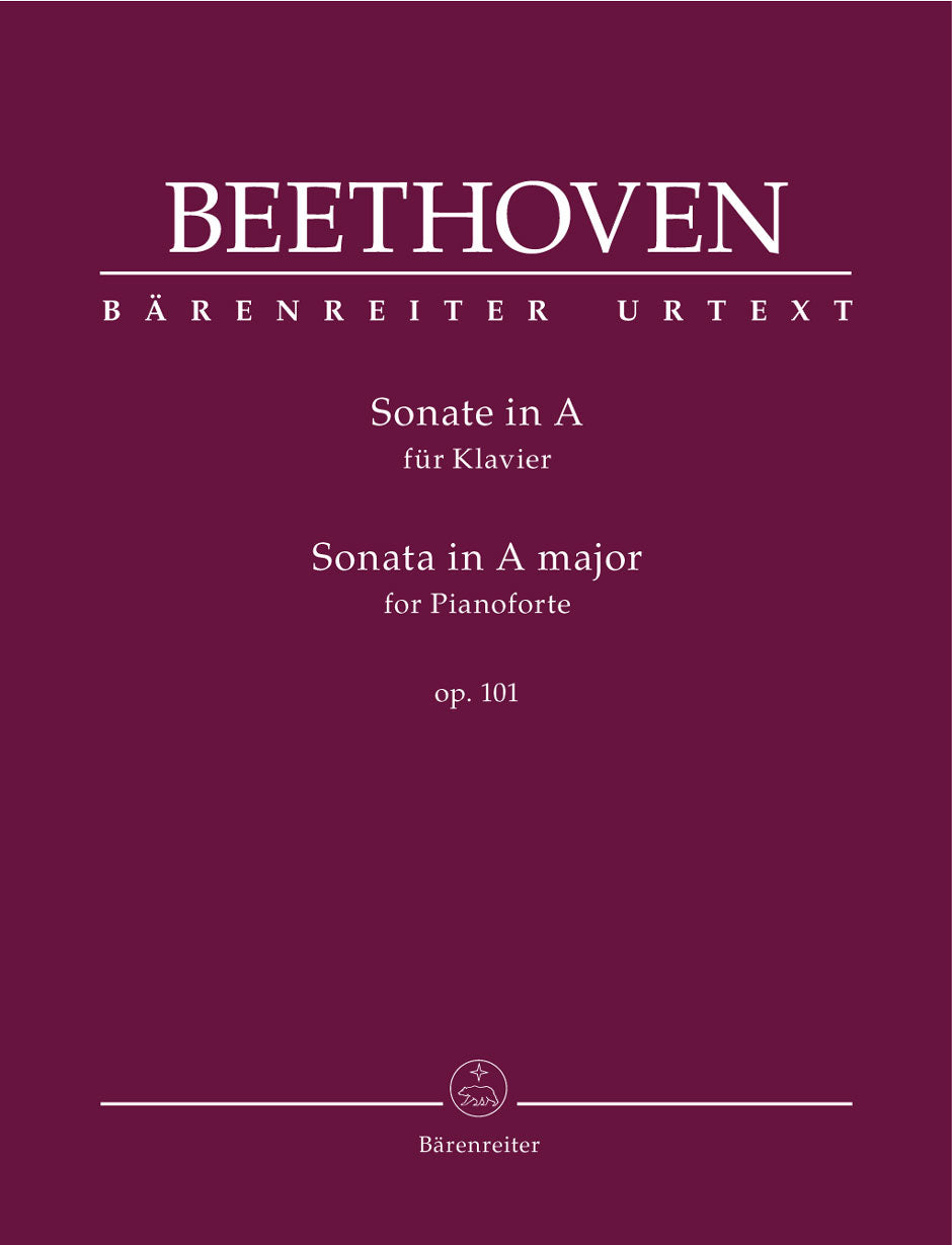 Beethoven Sonata for Pianoforte A major op. 101