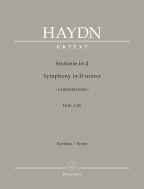 Haydn Symphony D minor Hob. I:26 "Lamentazione"