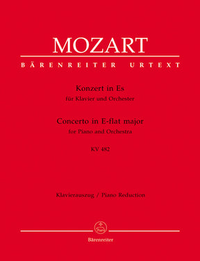 Mozart Concerto for Piano and Orchestra Nr. 22 E-flat major K. 482 (Piano Reduction)