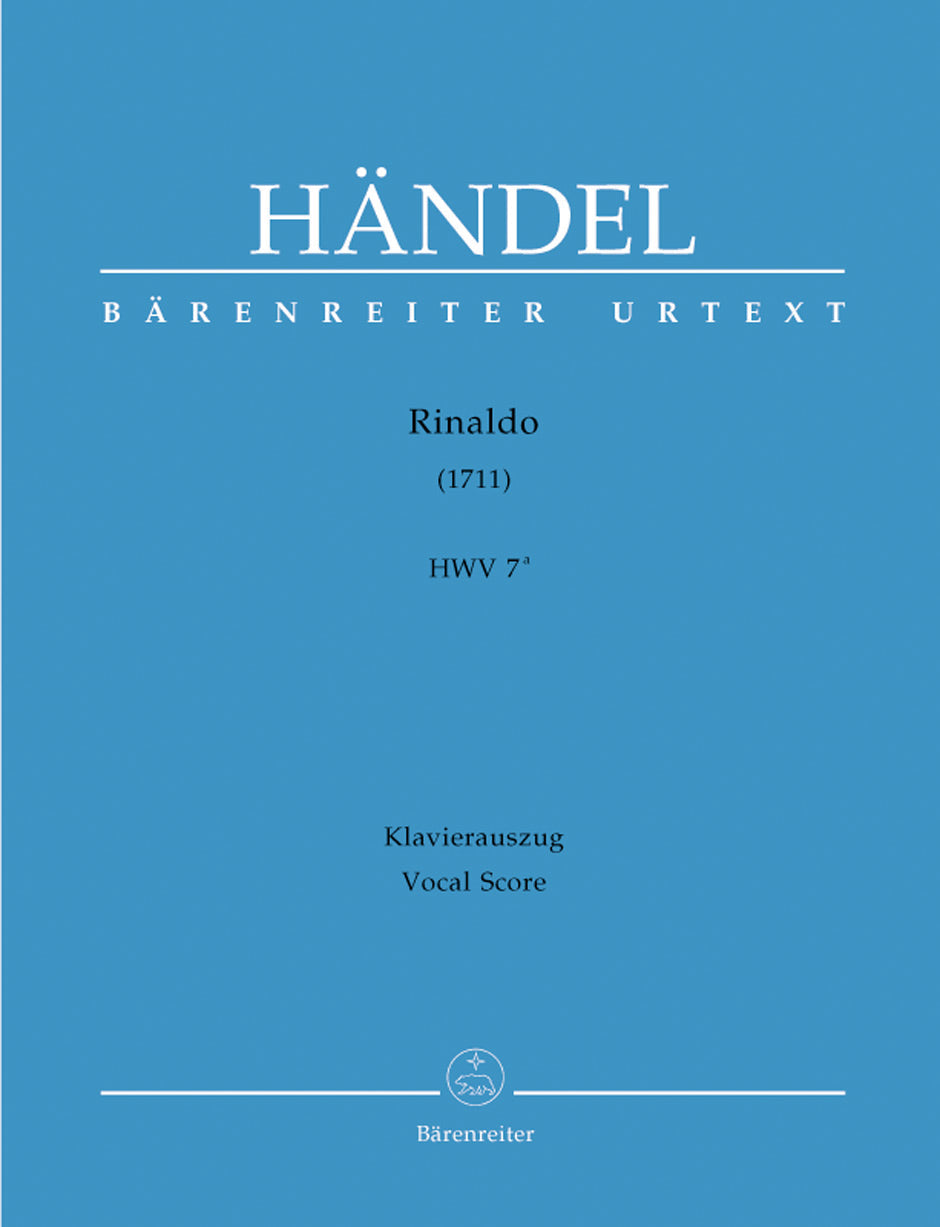 Handel Rinaldo HWV 7a -Opera in three acts- (Version of 1711)