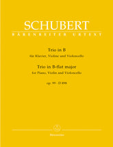 Schubert Piano Trio in B flat major Opus 99 D 898