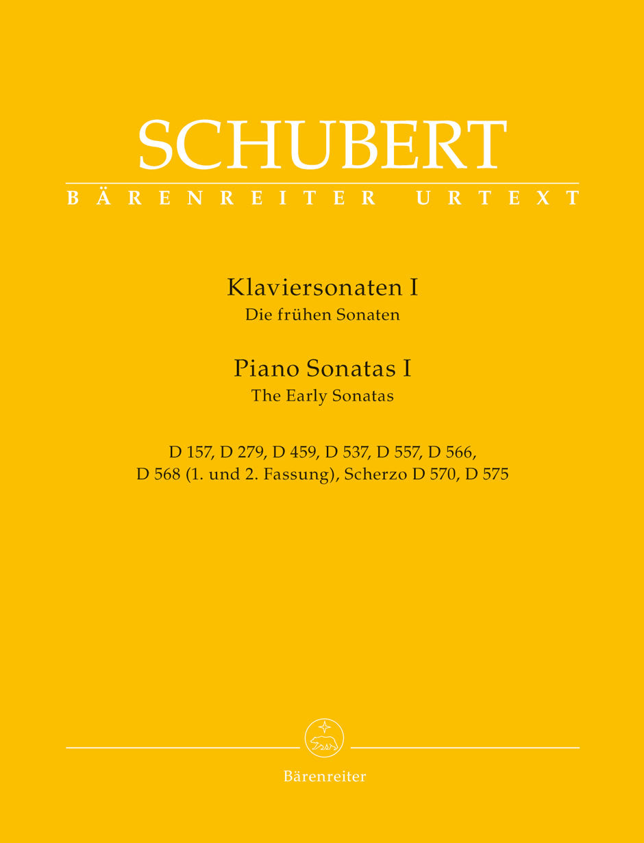 Schubert Piano Sonatas Volume 1 Revised