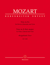 Mozart Trio in E flat major K 498 (Kegelstatt)