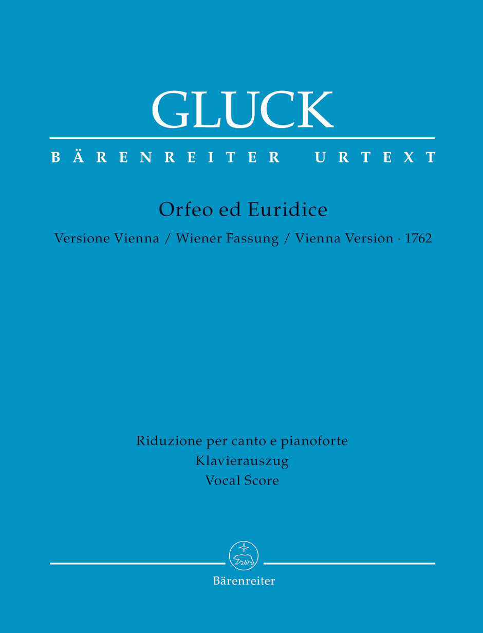 Gluck Orpheus and Eurydice -Opera in three acts- (Vienna Version 1762)