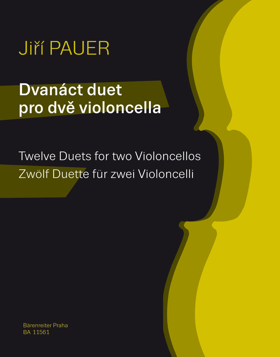 Pauer 12 Duets for 2 Cellos
