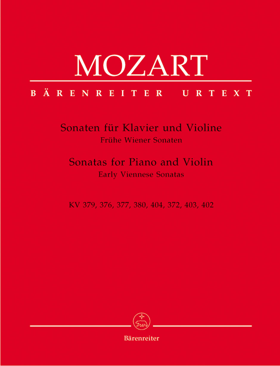 Mozart Sonatas for Piano and Violin -Early Viennese Sonatas-