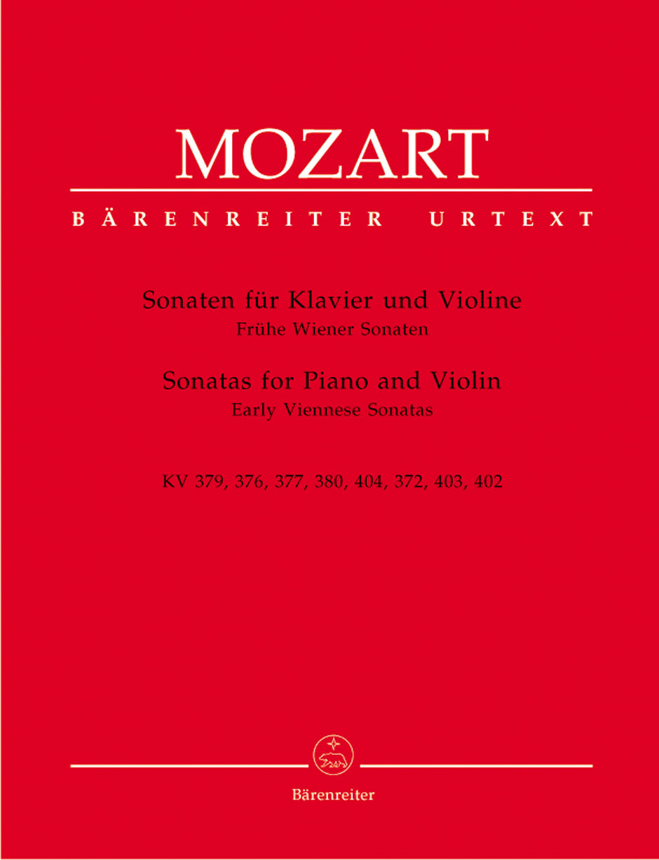 Mozart Sonatas for Piano and Violin -Early Viennese Sonatas-