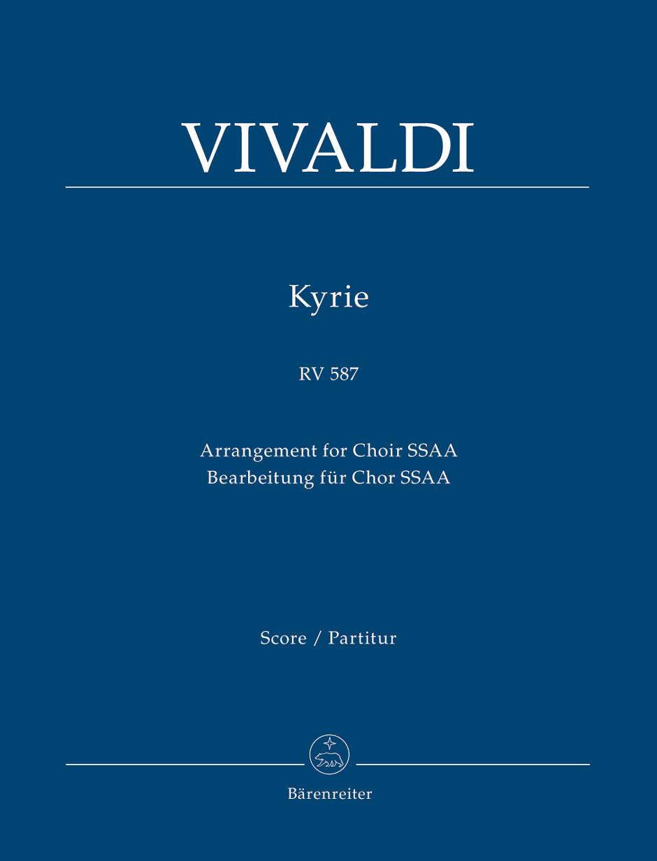 Vivaldi Kyrie RV 587 (Arrangement for Choir SSAA)