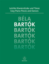 Bartok Easy Piano Pieces and Dances