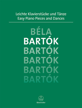 Bartok Easy Piano Pieces and Dances