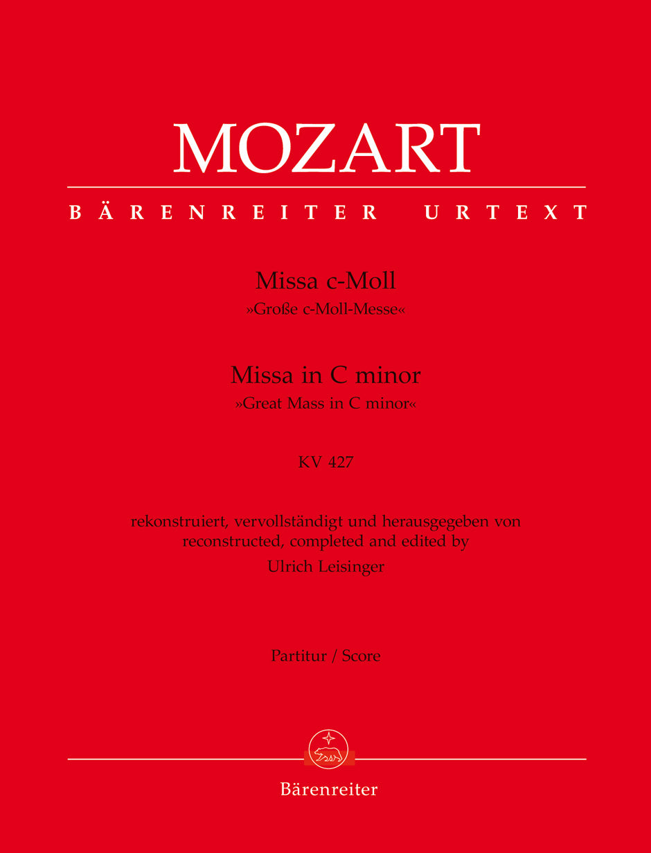 Mozart Missa in C minor K. 427 "Great Mass in C minor"