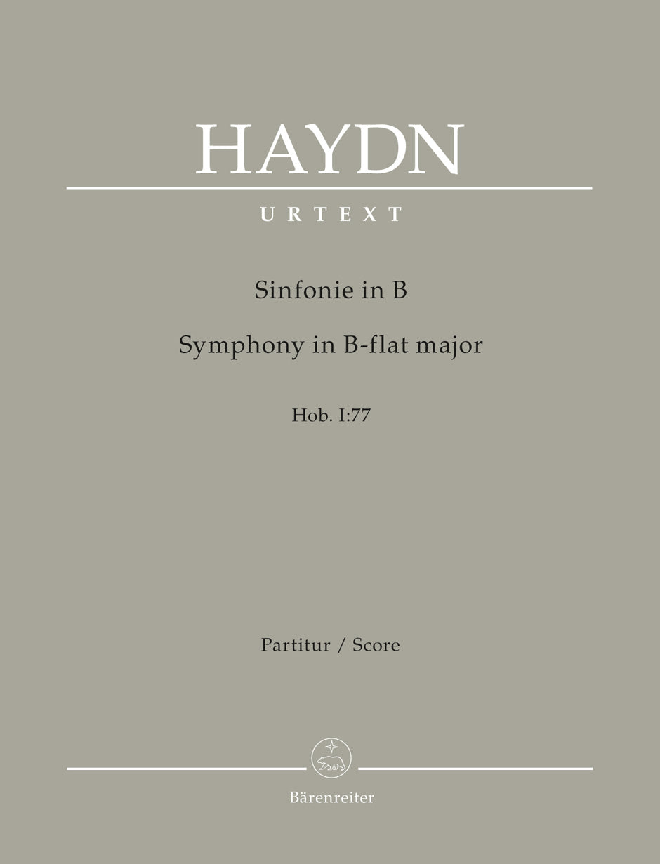 Haydn Symphony No.77 in B-Flat Hob. I:77
