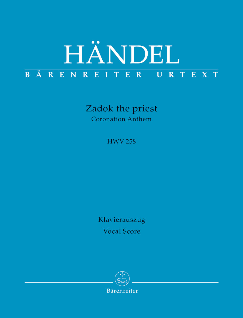 Handel Zadok the priest HWV 258 -Coronation Anthem-