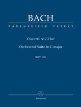 Bach Overture  (Orchestersuite) C-Dur BWV 1066 Study Score