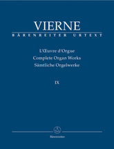 Vierne Complete Organ Works, Volume IX: Masses and Individual Liturgical Pieces (1894-1934)