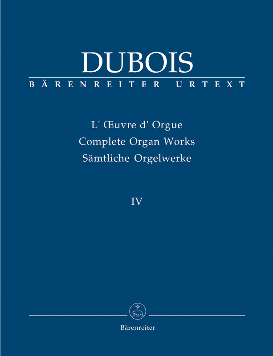 Dubois Organist at the Church "La Madeleine": Douze PiÞces nouvelles (1893) / Ascendit Deus (1902)