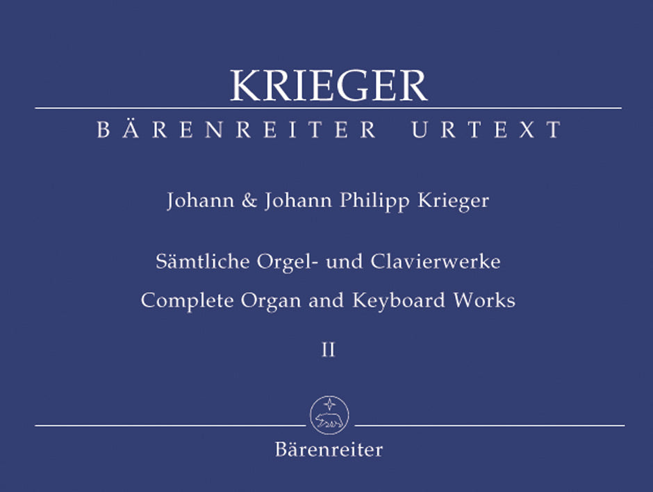 Kreiger Complete Organ and Keyboard Works Volume 2