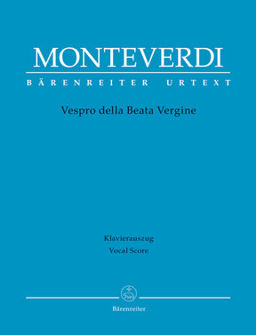 Monteverdi Vespro della Beata Vergine "Marienvesper"