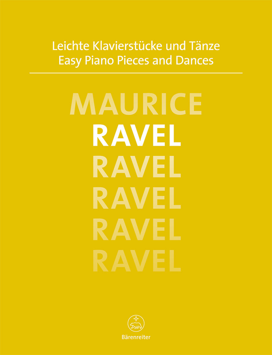 Ravel Easy Piano Pieces and Dances