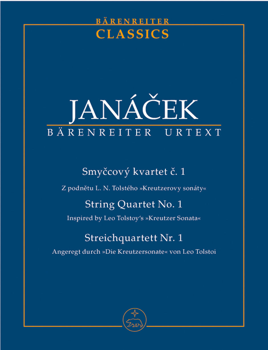 Janacek String Quartet Nr. 1 -Angeregt durch "Die Kreutzersonate" von Leo Tolstoi-