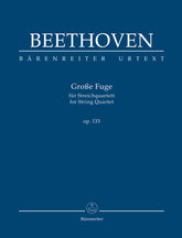 Beethoven Grosse Fugue for String Quartet op. 133