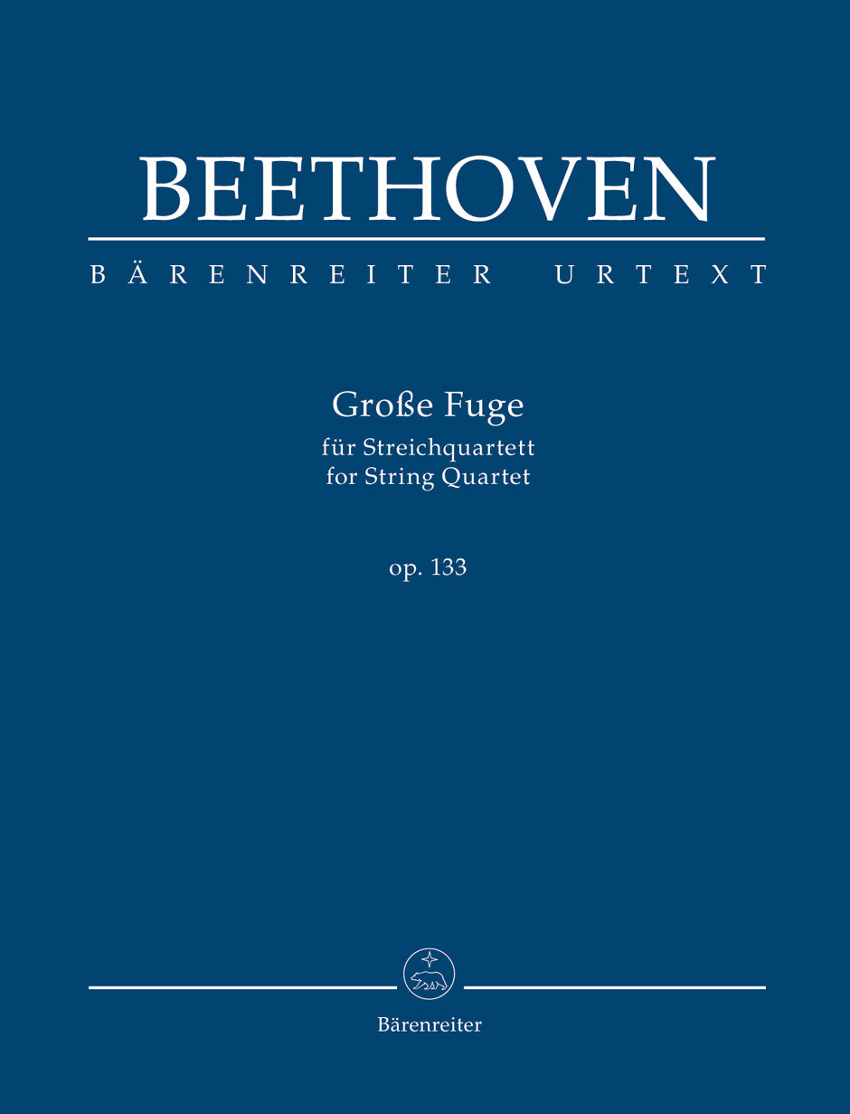 Beethoven Grosse Fugue for String Quartet op. 133